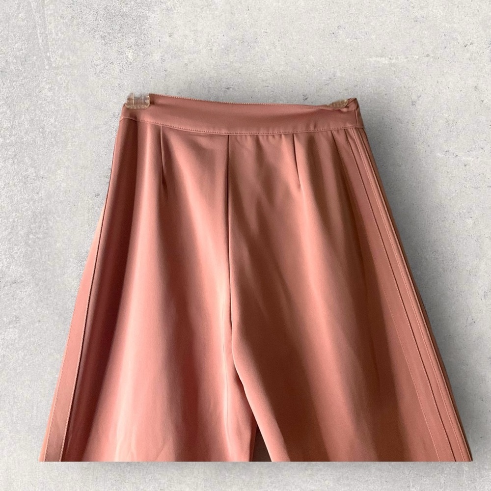 Wild Honey Mauve Trouser Tailored Pant High Waist Wide Leg Office Stretch SZ S - Picture 4 of 9